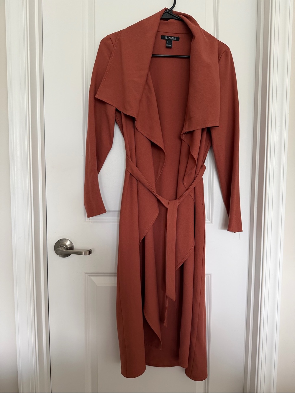 Preloved Rust Color Cardigan Small